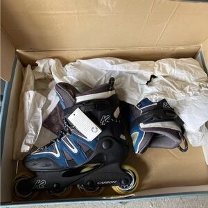 K2 Camano-W Carbon Rollerblades Inline Skates Women's Size 7 Soft Boot Comfort